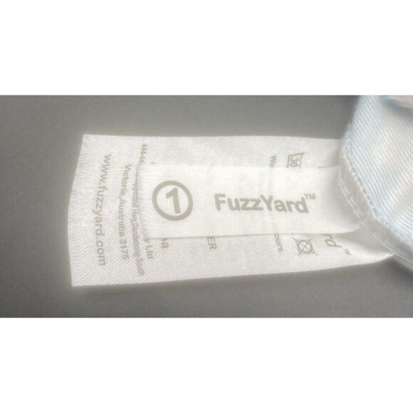 Fuzzyard Bunny Rabbit Soft Blue DOG Pajamas Size 1 - Picture 5 of 6